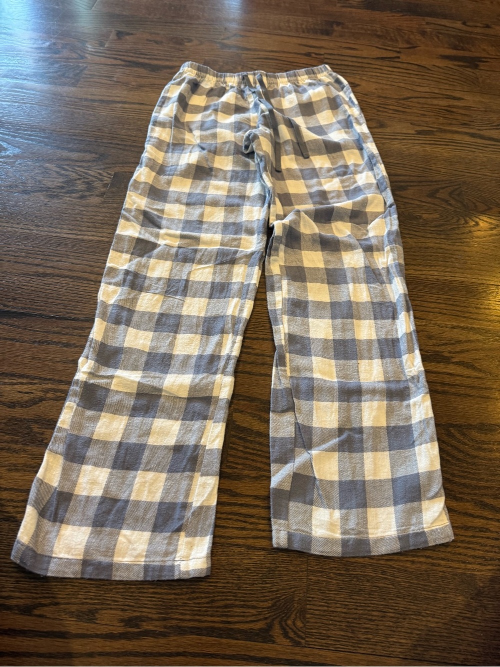 Sonoma Gray and White Striped Intimates XS